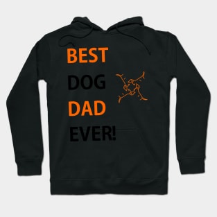 This is the BDDE, The best dog dad ever Hoodie